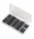 Coffret 127 gaines thermo-rétractables