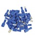 Lot 50 cosses 6,35mm 25 mâles 25 femelles isolées