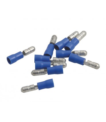 Lot 10 fiches cylindriques mâles 4mm