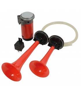 Avertisseur à air 12v 2 trompes