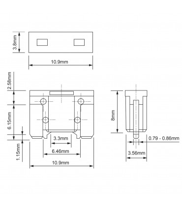 Lot de 12 micro fusibles