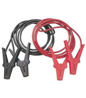 Câbles démarrage 16mm2 lg 3m pinces isolées