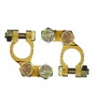 Lot 2 cosses laiton pour batterie