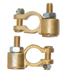 Lot 2 cosses bronze pour batterie diesel