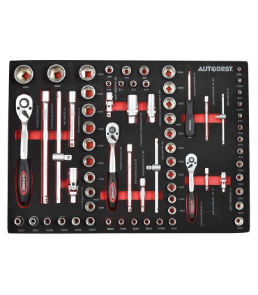 Servante pro 6 tiroirs complète 170 outils