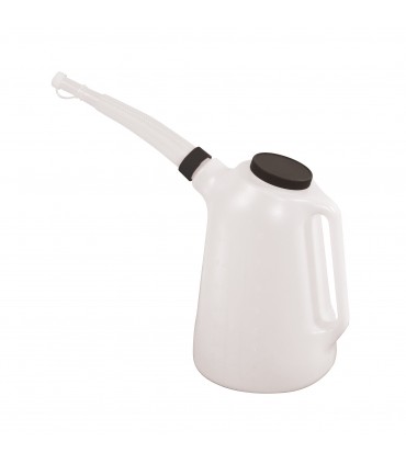 Broc avec bouchon et bec verseur 5L