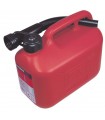 Jerrican plastique 5L avec bec verseur