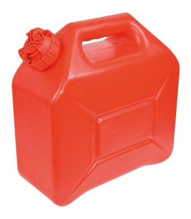 Jerrican plastique renforcé 10L bec verseur intégré