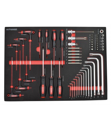 Servante pro 6 tiroirs complète 170 outils