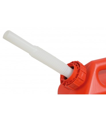 Jerrican plastique renforcé 10L bec verseur intégré