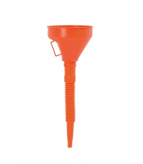 Entonnoir plastique bec flexible avec filtre