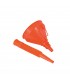 Entonnoir plastique bec flexible avec filtre