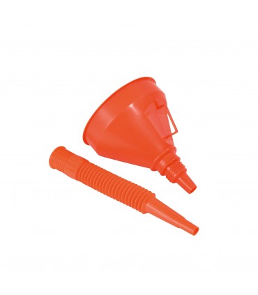 Entonnoir plastique bec flexible avec filtre