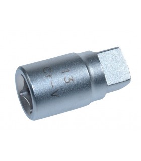 Embout vidange male carré carré 3/8 13,1mm
