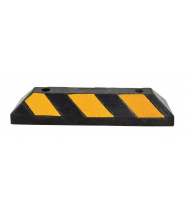 Butée de parking caoutchouc 55x15x10 mm