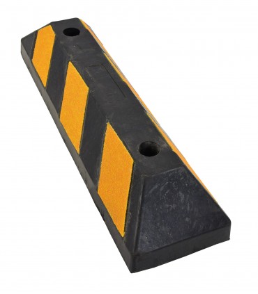 Butée de parking caoutchouc 55x15x10 mm