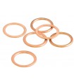 Lot 6 joints de vidange RMF 18x24x2mm