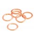 Lot 6 joints de vidange RMF 14mm