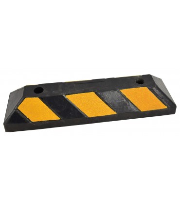 Butée de parking caoutchouc 55x15x10 mm