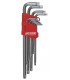 Étui de 9 clés Torx S mâles