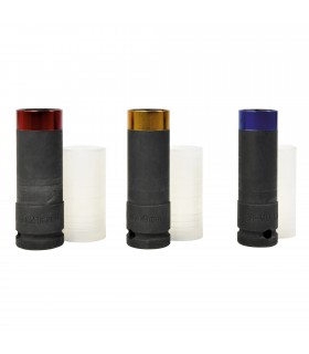 Douilles à choc x3 avec protection 17-19-21mm