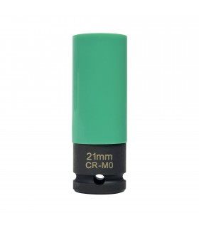 Douille à choc chrome molybdene carre 1/2 - 21mm