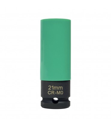 Douille à choc chrome molybdene carre 1/2 - 21mm