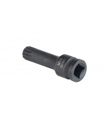 Douille à choc CRMO XZN mâle carré 1/2  - 16mm